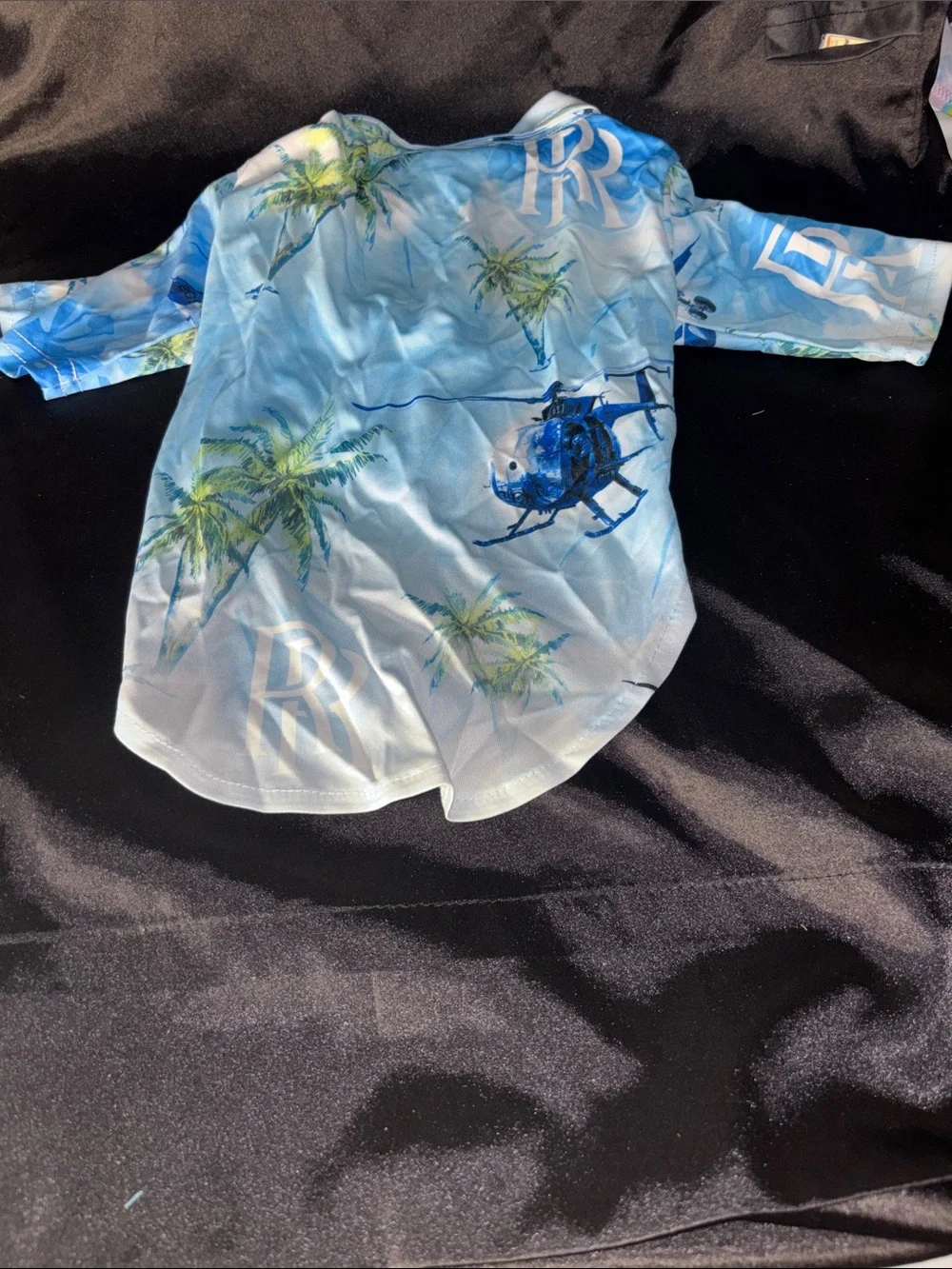Assorted Printed Pet shirt (Pink, Light Blue, Red, Black)